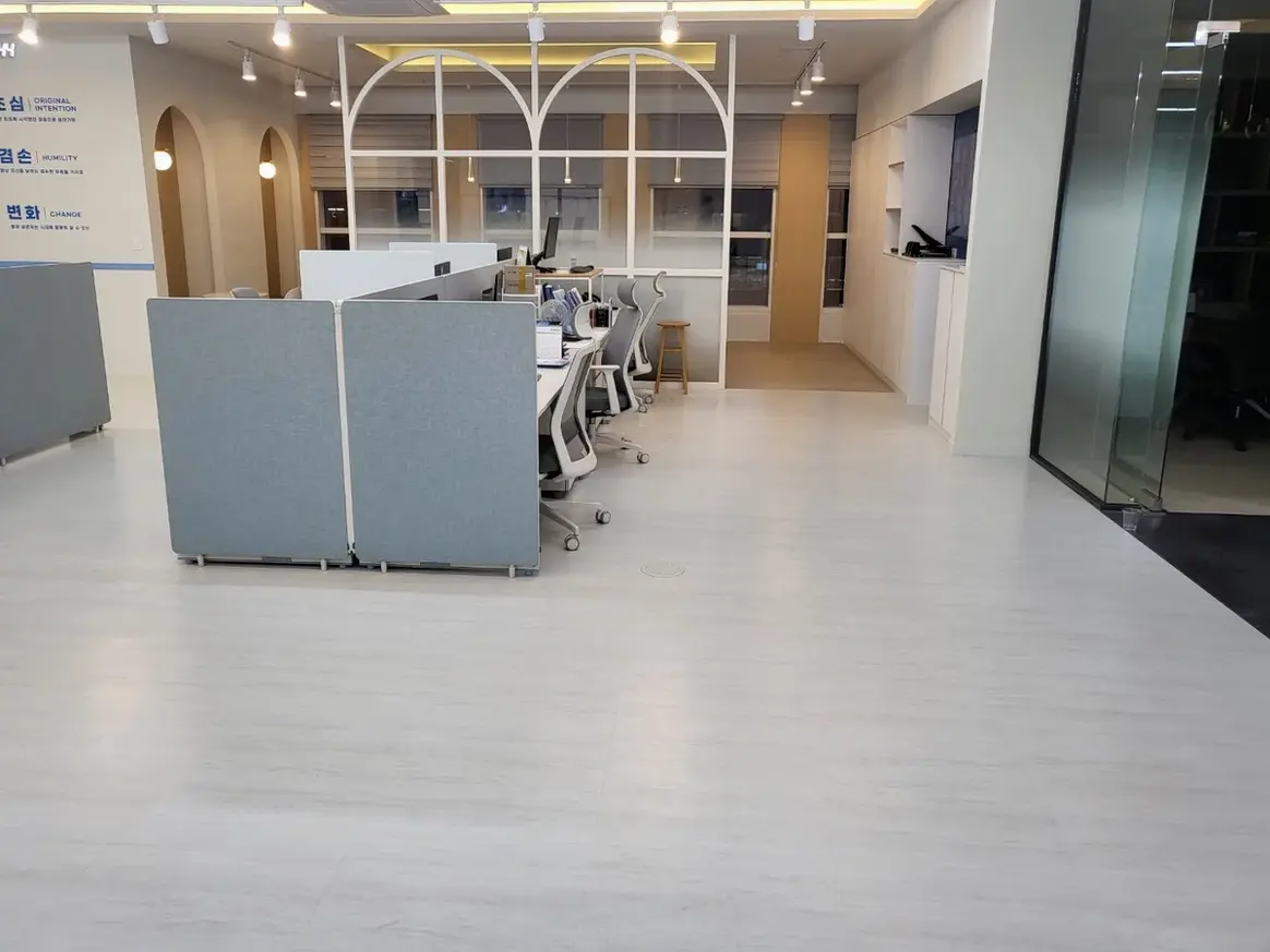 중구 교동 사업장 복도·대기 동선 야간 위생청소 사례 - 행진크린